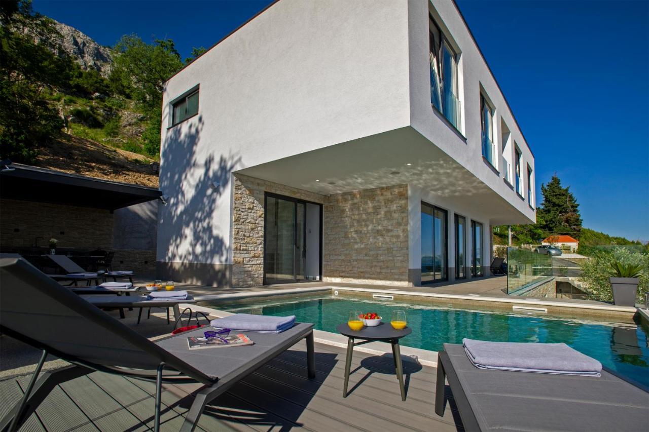 Villa Dispet With Heated Pool, Jacuzzi, Sauna And Cinema Celina Exterior foto